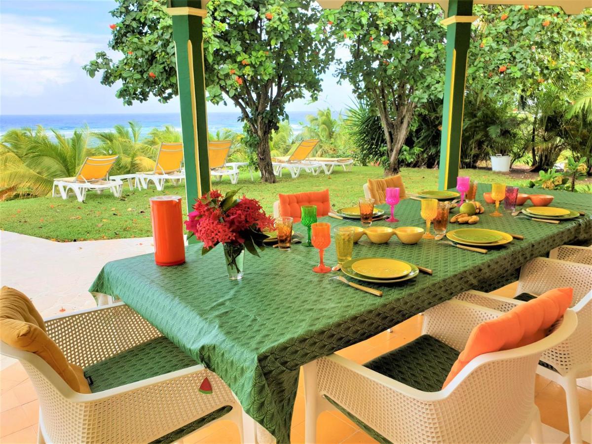 Villa Guadeloupe Saint Francois Acces Mer Piscine Iguana Bay - Villa Zagadi Экстерьер фото